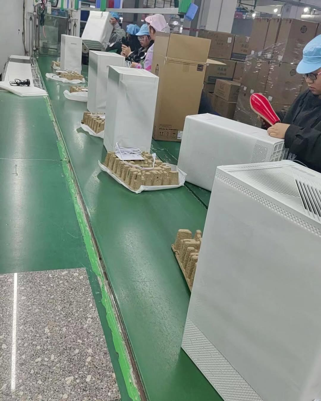 Air purifier production line, supplier QC